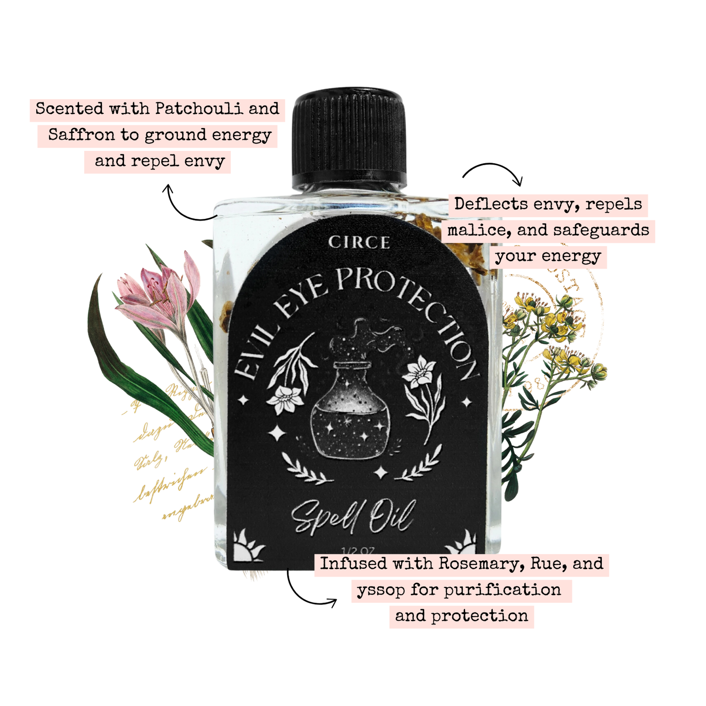 Evil Eye Protection | Spell Oil 1/2 oz