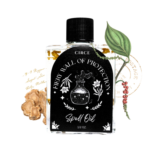 Fiery Wall of Protection | Spell Oil 1/2 oz