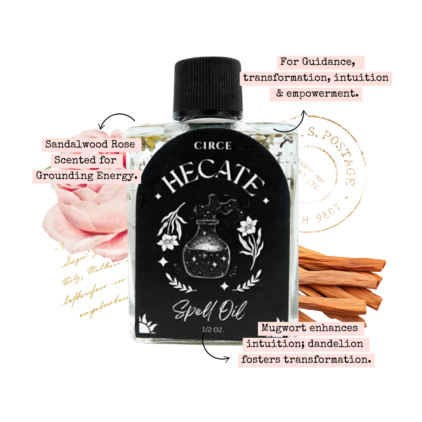 Hecate | Spell Oil 1/2 oz