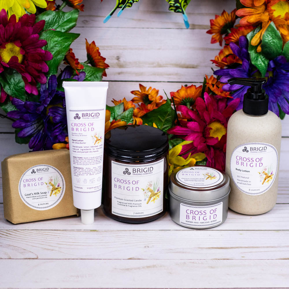 Imbolc Natural Body Lotion - Heather, Rose, Narcissus, and Vetiver