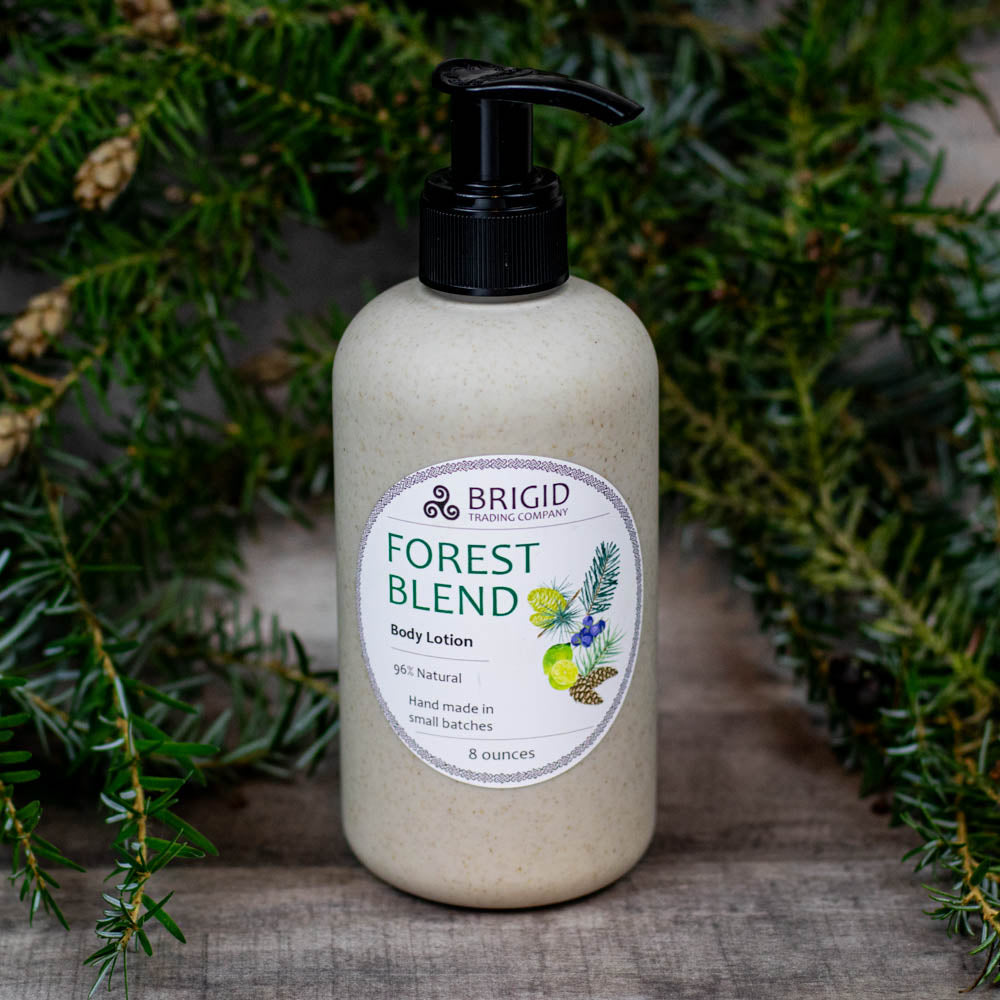 Forest Blend Natural Body Lotion - Juniper, Pine, Balsam, Cedar, and Lime