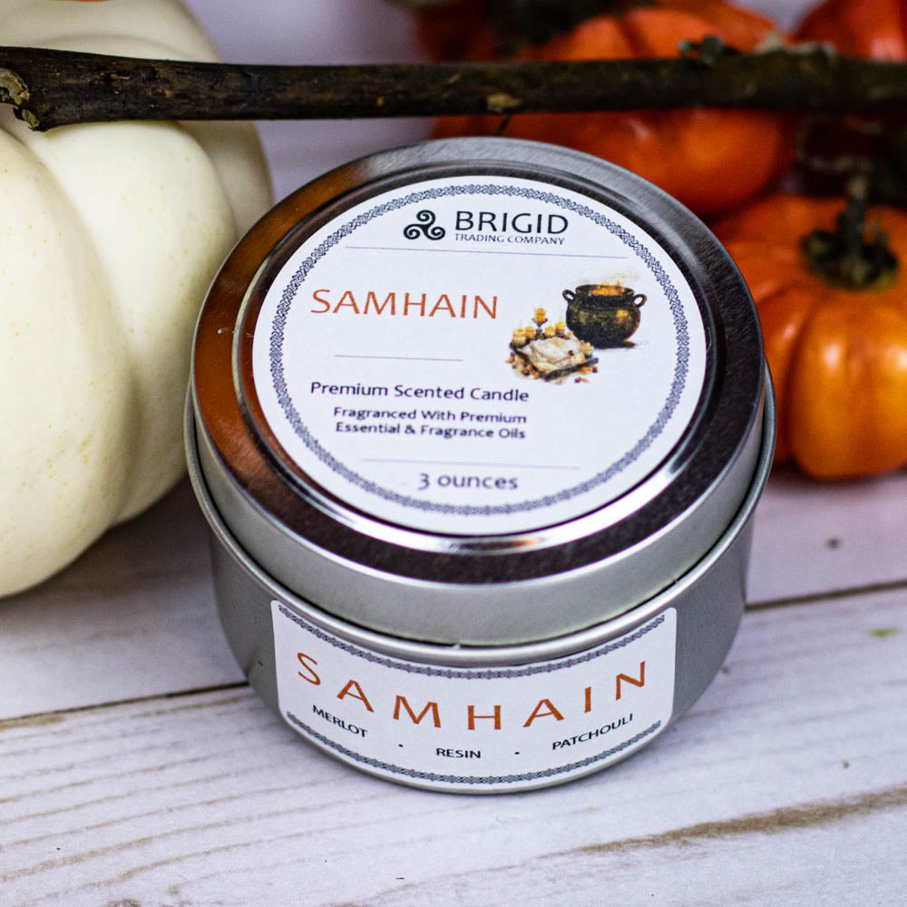Samhain Soy Wax Candle - Merlot, Dragon's Blood, and Smoked Patchouli