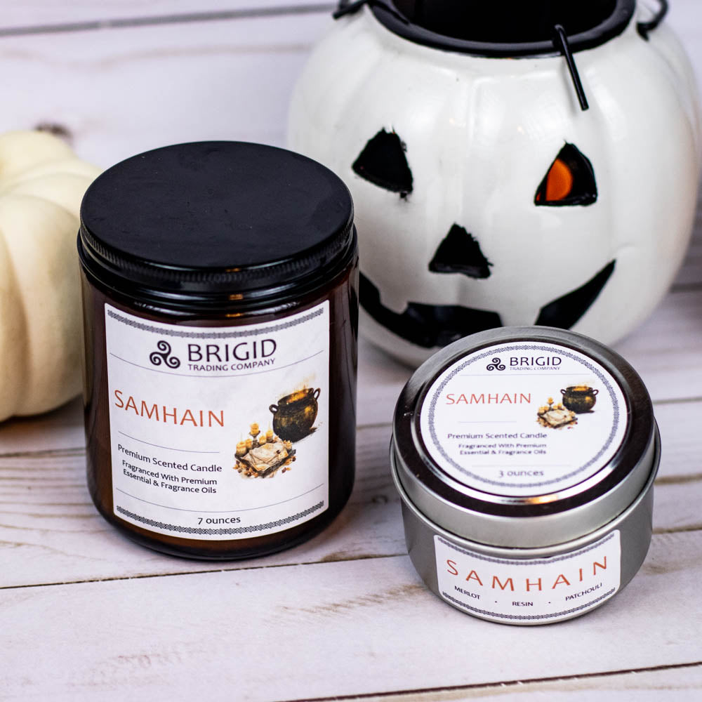 Samhain Soy Wax Candle - Merlot, Dragon's Blood, and Smoked Patchouli