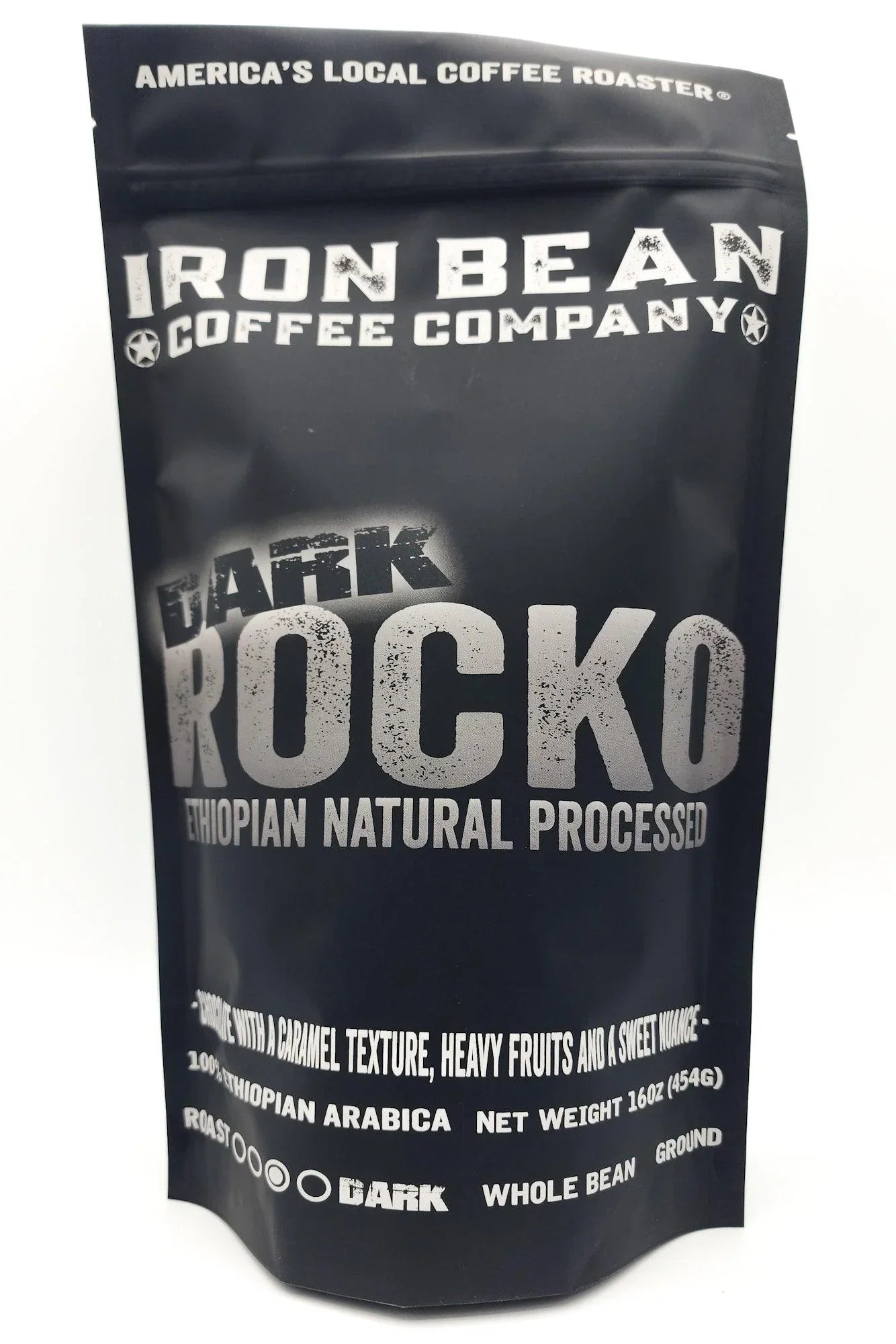 DARK ROCKO - Ethiopian Natural Process - Darker Roast