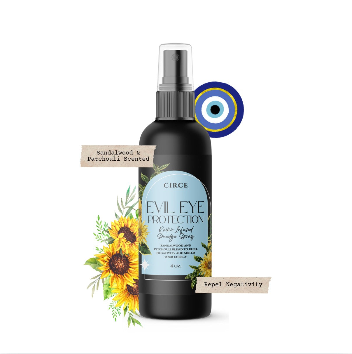 Evil Eye Protection Ritual Room and Body Spray