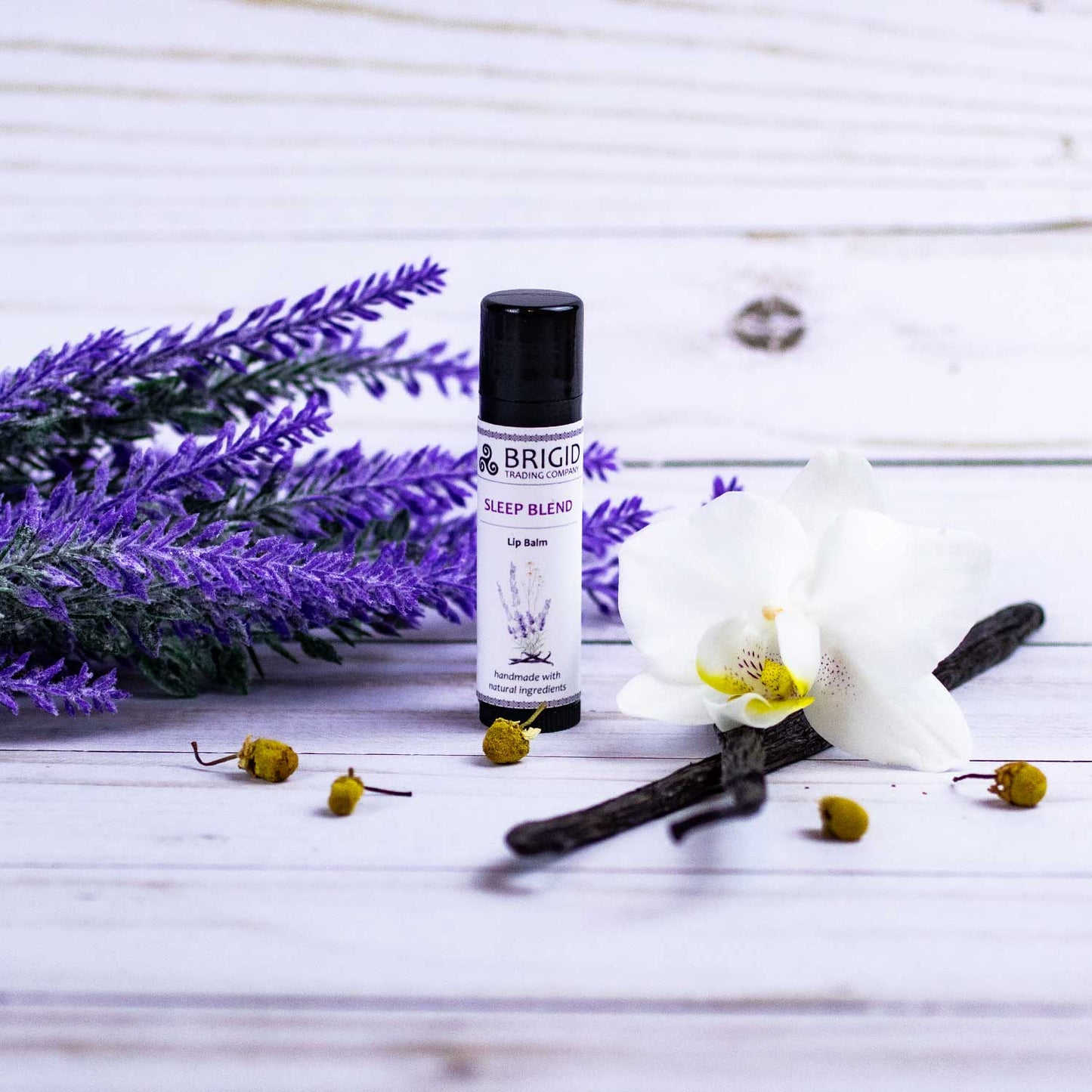 Sleep Blend Natural Lip Balm - Lavender, Chamomile, and Vanilla