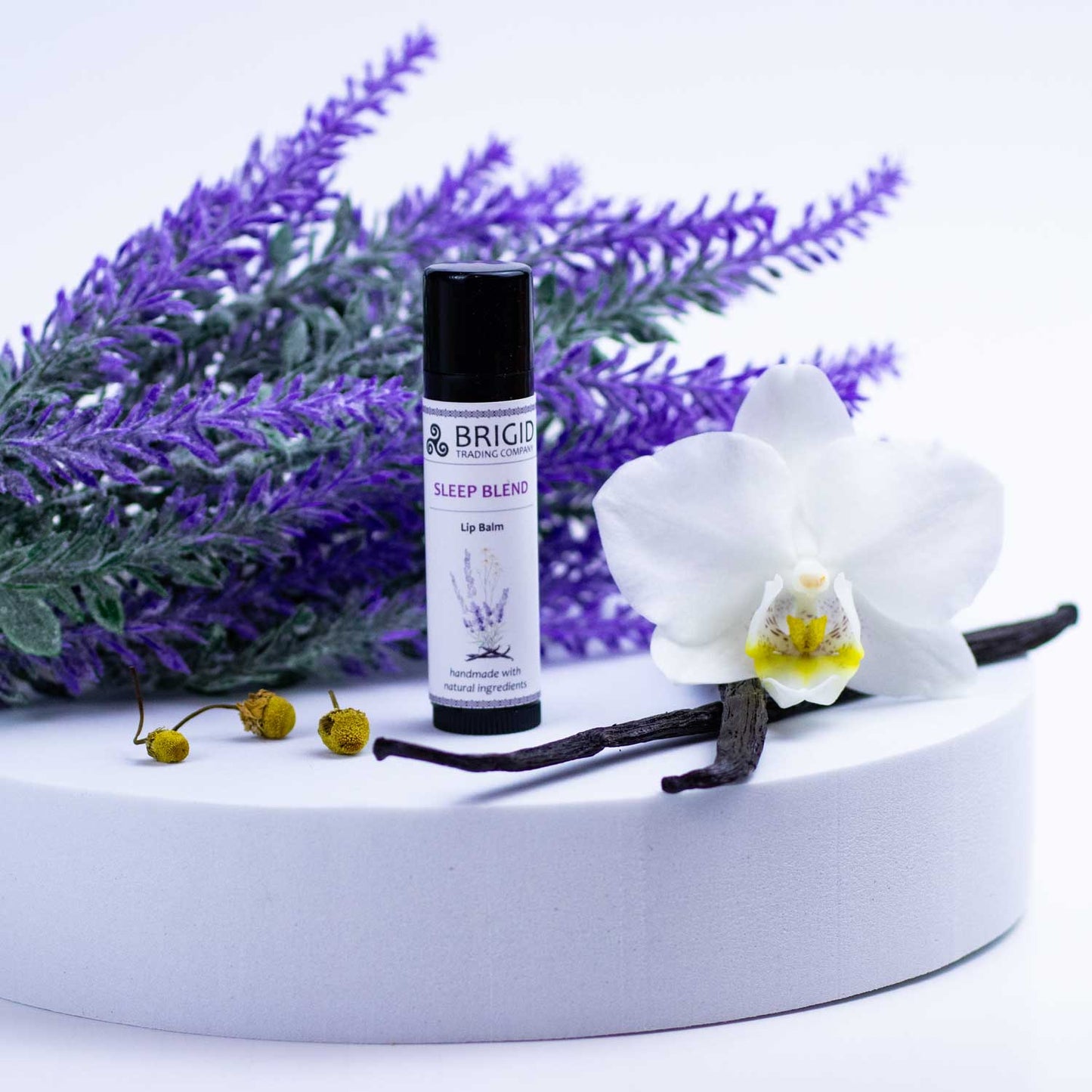 Sleep Blend Natural Lip Balm - Lavender, Chamomile, and Vanilla