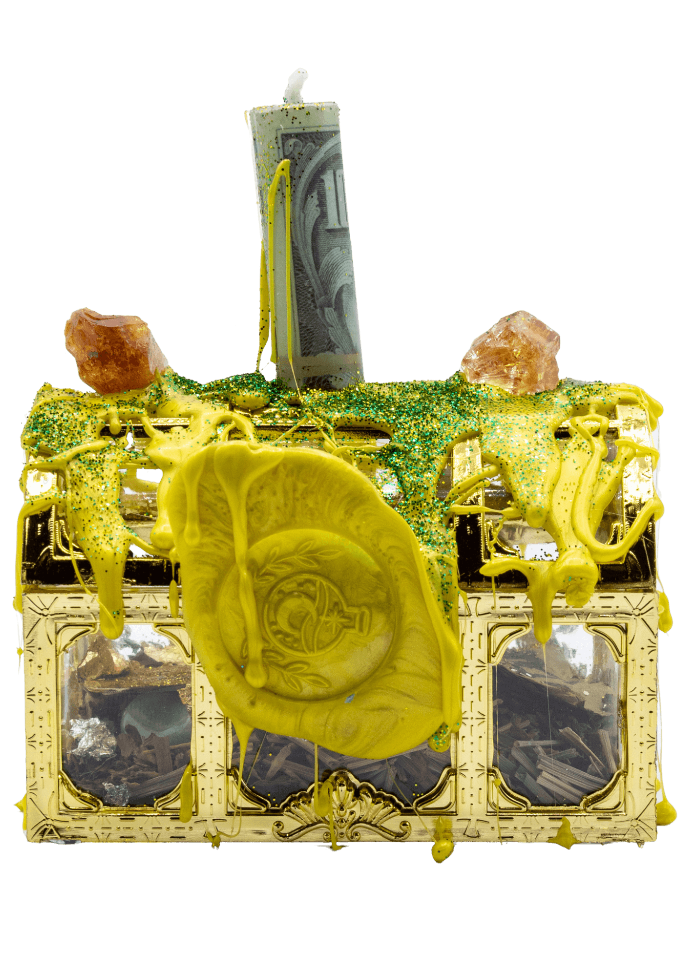 Money To Burn Spell Jar