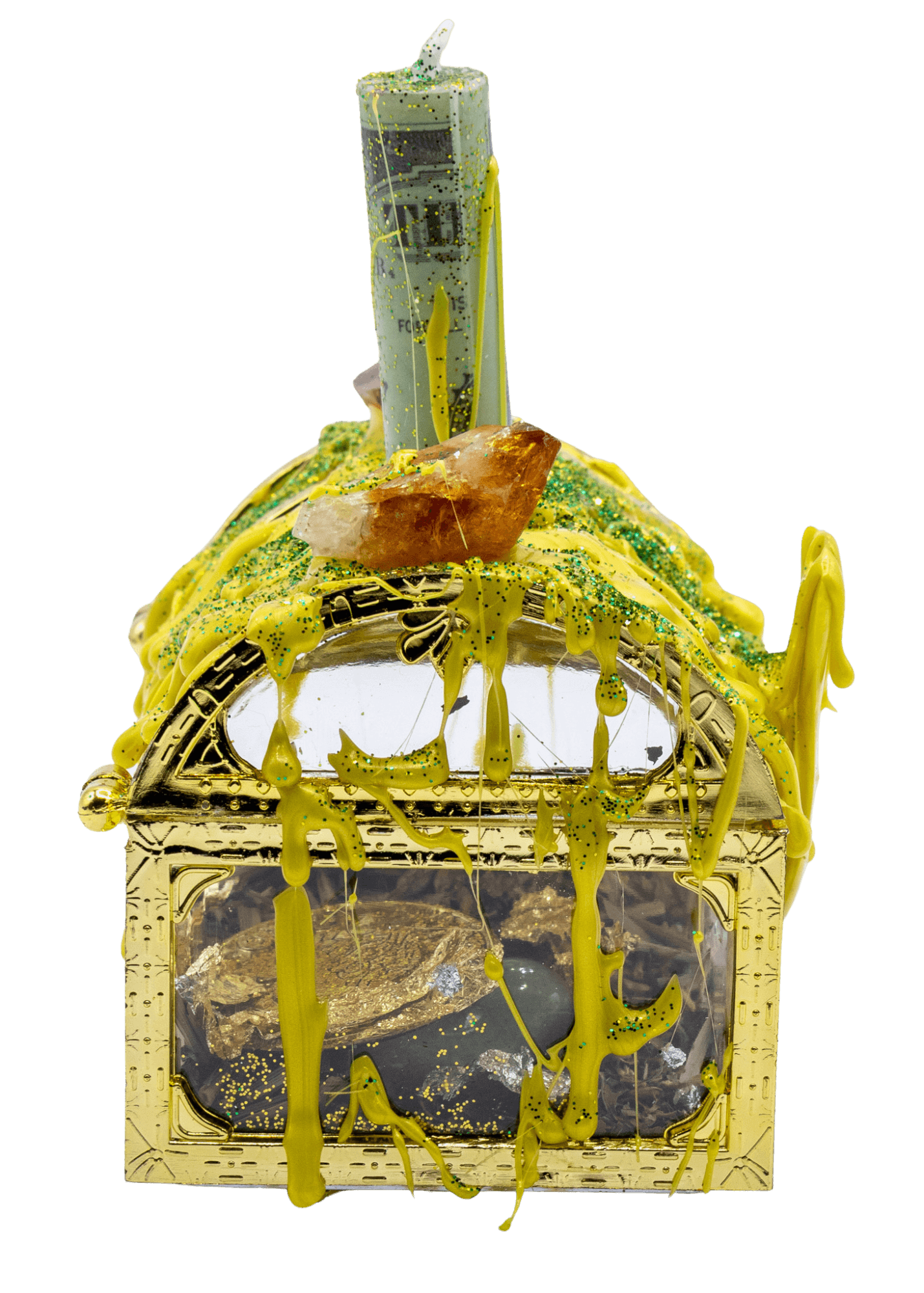 Money To Burn Spell Jar