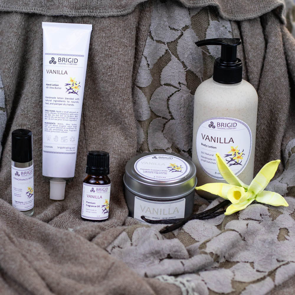 Vanilla Soy Wax Candle - French, Tahitian, and Madagascar Vanillas