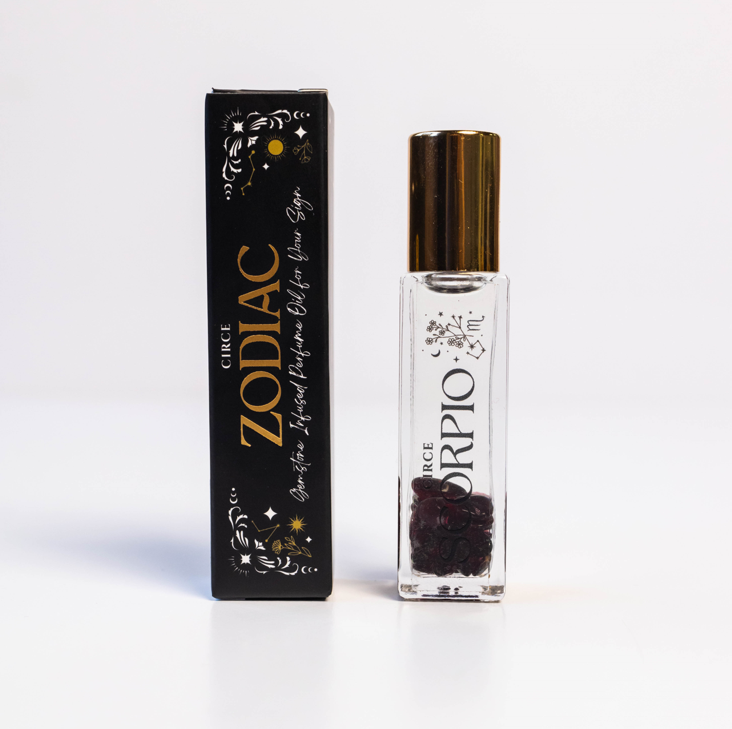 Zodiac Perfume - 12 zodiac gift Gemstone infused